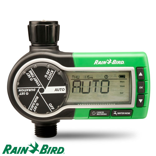Programador de Riego Rain Bird Digital Para Canilla A Bateria